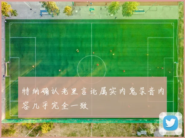 特纳确认老里言论属实内鬼录音内容几乎完全一致